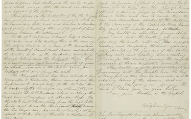 Young, Brigham. Letter signed to George Reynolds, St. George, Utah, 11 December 1871