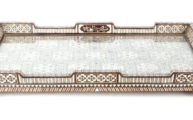 â€ A 19TH CENTURY EASTERN MOTHER OF PEARL, IVORY AND
