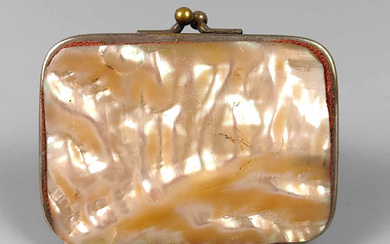 antique mother-of-pearl wallet.