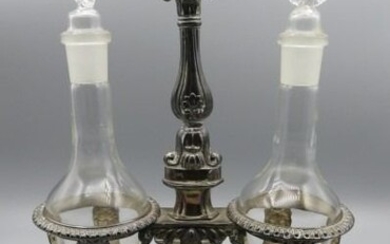 table set - Silver, glass - France - Mid 19th century