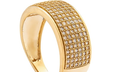 0.50 tcw Diamond Ring - 14 kt. Yellow gold - Ring - 0.50 ct Diamond - No Reserve Price