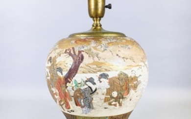 Satsuma Lamp Vase