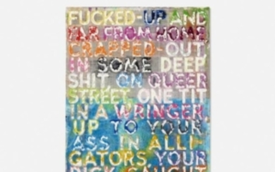 Mel Bochner, Fucked-Up and Far from Home