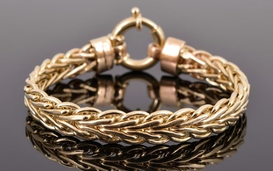 14k Gold & Diamond Estate Bracelet