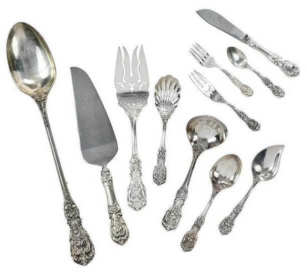 17 Francis I Sterling Serving Pieces