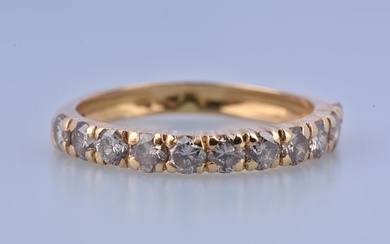 18 kt. Yellow gold - Ring - 0.53 ct Diamond