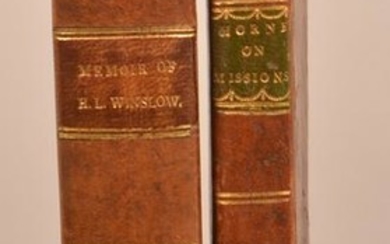 1815 Letters on Missions + Ceylon Memoir