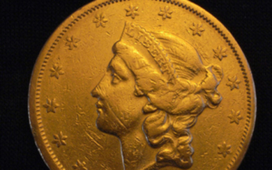 United States - 20 Dollars 1871S (San Francisco) 'Double Eagle'- gold