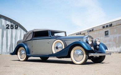 1934 Rolls-Royce Phantom II Continental Drophead Coupe by Freestone & Webb