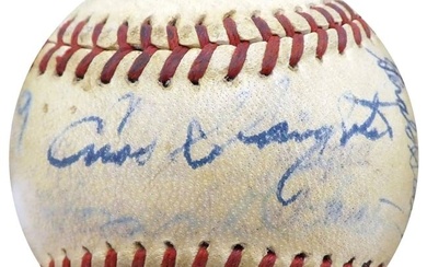 1947 Cardinals Autographed Signed Baseball