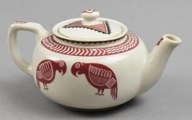 1969 Teapot Syracuse China Fred Harvey Santa Fe Ancient Mimbreno
