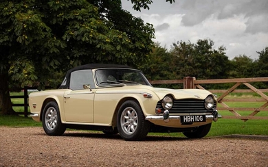 1969 Triumph TR5 Multiple International Concours Winner and One of the Finest Examples Extant
