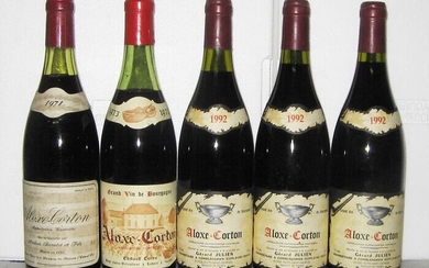 1971 Barolet, 1973 Cornu & 1992 x 3 Julien - Aloxe-Corton - 5 Bottles (0.75L)
