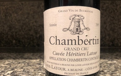 1997 Latour - Cuvée des Héritiers Latour - Chambertin Grand Cru - 1 Bottle (0.75L)