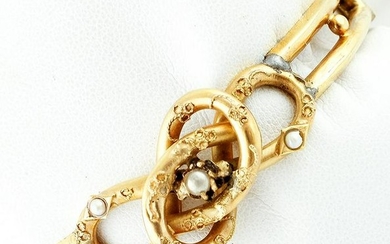 19th Century Antique Gold Bangle Bracelet