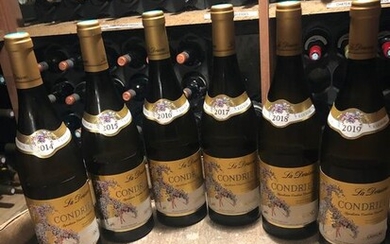 2014, 2015, 2016, 2017, 2018 & 2019 Verticale Condrieu "la Doriane" Domaine Guigal" - Condrieu - 6 Bottles (0.75L)