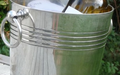 wiskemann - wiskemann beautiful heavy and deep silver-plated Ice bucket 1917 g - Silverplate