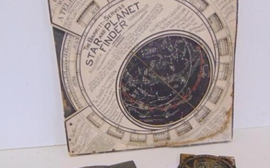 3 Star Chart Wheel Finder, 5" Hammett's Planisphere