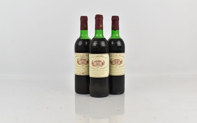 3 bouteilles de MARGAUX 1978 Pavillon Rouge... - Lot 307 - Alexandre Landre Beaune