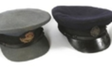 WWI - WWII BRITISH ARMED FORCES HAT LOT OF 4