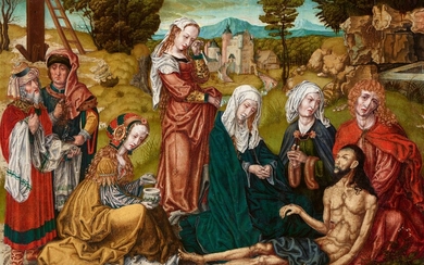 Cologne School circa 1520/25 - The Lamentation of Christ
