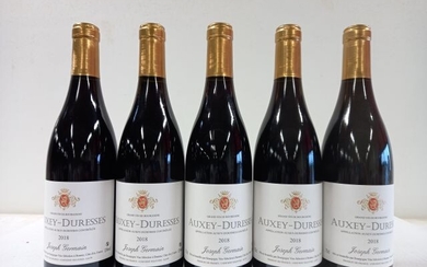 5 bouteilles de Bourgogne Auxey Duresse 2018... - Lot 7 - Enchères Maisons-Laffitte