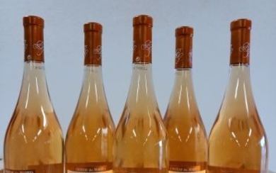 5 bouteilles de Château des Marres 2016 Provence... - Lot 7 - Enchères Maisons-Laffitte