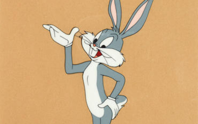 Bugs Bunny: An original animation art cel