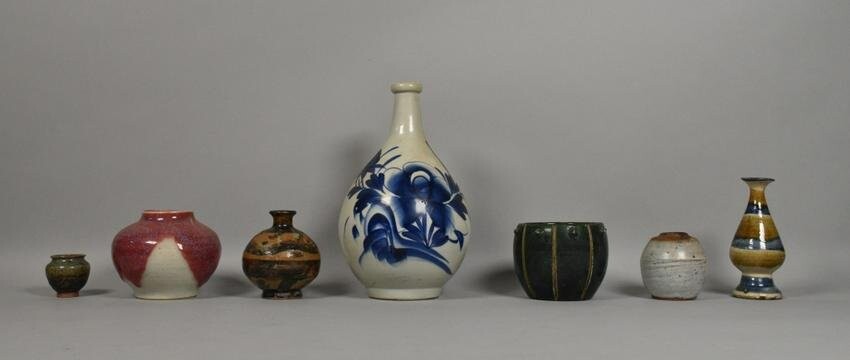 7 Pieces of Japanese Pottery
