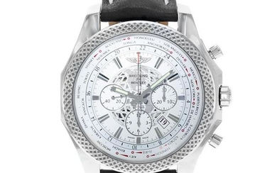 Breitling Bentley Unitime White Dial Steel Automatic