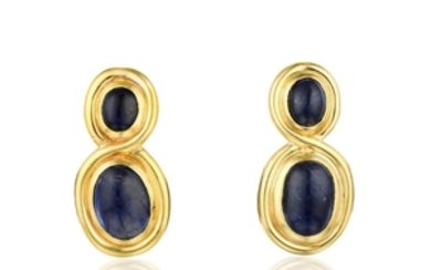 Bulgari Sapphire Earrings