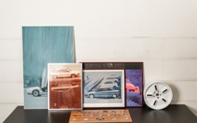 CITROEN Zabrus: cerchio e materiale vario Citroën - rim and Citroën assorted items 1980's