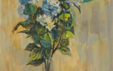 Duran FEYHAMAN [turc] (1886 1970) Vase de fleurs e…