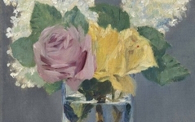 Edouard Manet (1832-1883), Lilas et roses