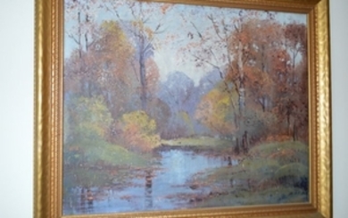 Ernest Fredericks (1877-1958) Oil on Canvas
