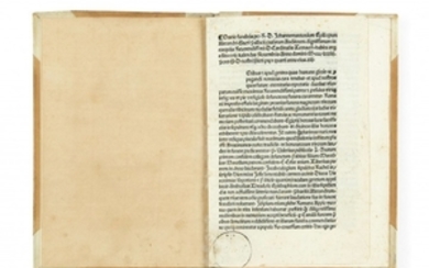 Giovanni Antonio SAN GIORGIO 1439(?)-1509 Oratio in exequiis cardinalis Tornacensis