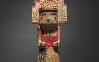 A Hopi polychromed wood Kachina figure