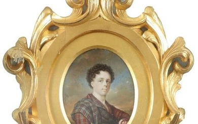 Λ Louis Marie Autissier (French 1772 1830) Portrai…