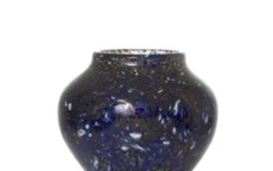 Monart, a ‘Paisley Shawl’ glass vase, shape...