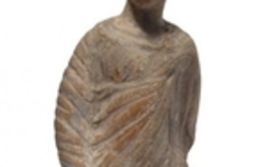 A nice Greek terracotta figure of a woman