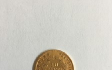 1 pièce 10 Francs or Napoléon III, A, 1857