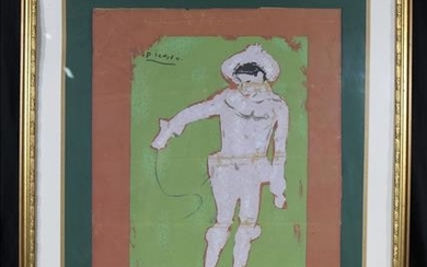 Print signed Picasso, found in 1920 dated envelope