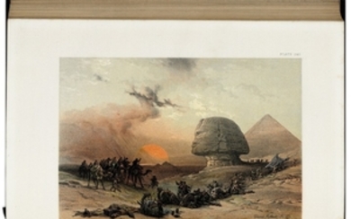 ROBERTS, David (1796-1864). The Holy Land, Syria, Idumea, Arabia, Egypt, & Nubia. London: Day & Son, 1855-1856.