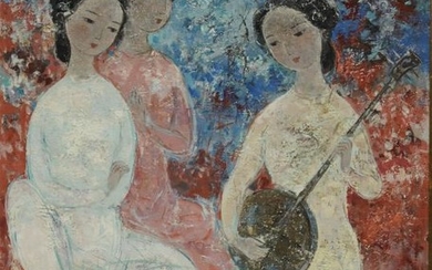 VU CAO DAM, (French, 1908-2000), Les Musiciennes, 1963