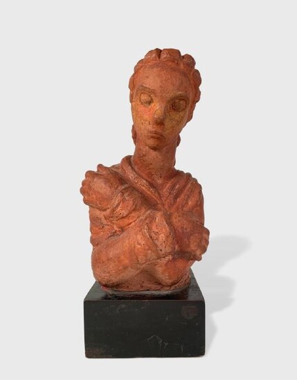 Terracotta Sculpture By Irma Rothstein