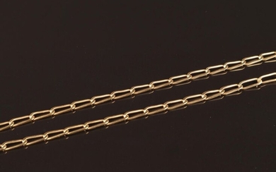 80 cm GOLD NECKLACE, 48.5 g, AC