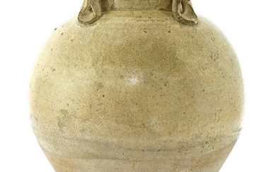 A Chinese Xing ware white-glazed jar