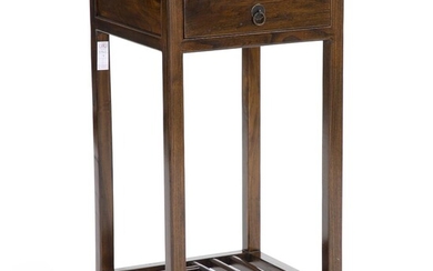 SOLD. A Chinese hardwood stand. Late 20th century. H. 82 cm. W. 41 cm. D. 41 cm. – Bruun Rasmussen Auctioneers of Fine Art