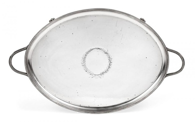 A George III Silver Tray, by Timothy Renou, London, 1794,...