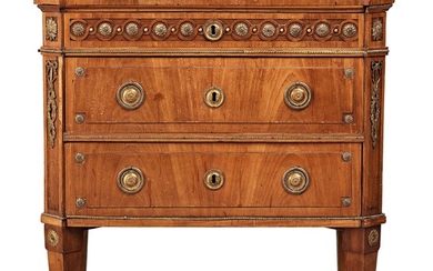 A North German commode, late 18th century.